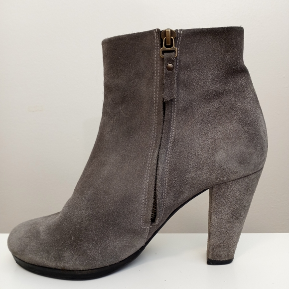 Final Sale - N.D.C. Gray Suede Ankle Boots - Picture 8 of 8